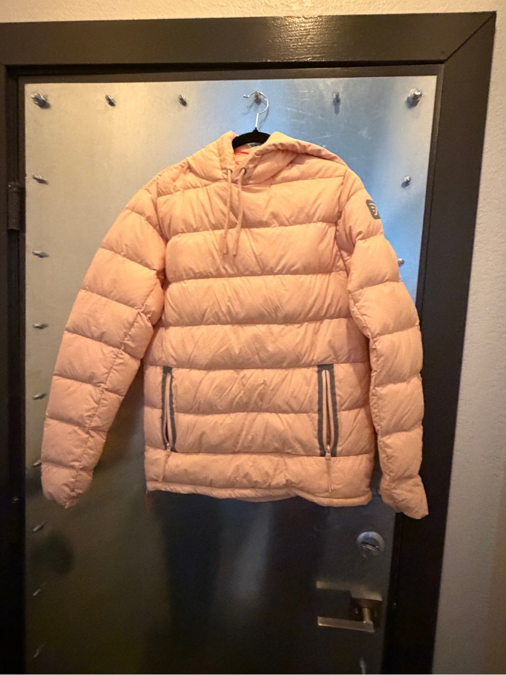 Foehn Robson Women’s Hooded Puffer Jacket - Blush Pink